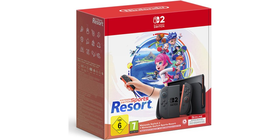 Nintendo Switch 2 & Switch Sports Resort console…