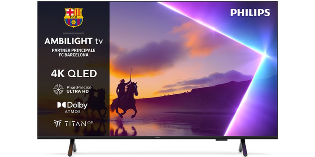 Philips Ambilight TV 43PUS8510 4K UHD QLED 108cm…