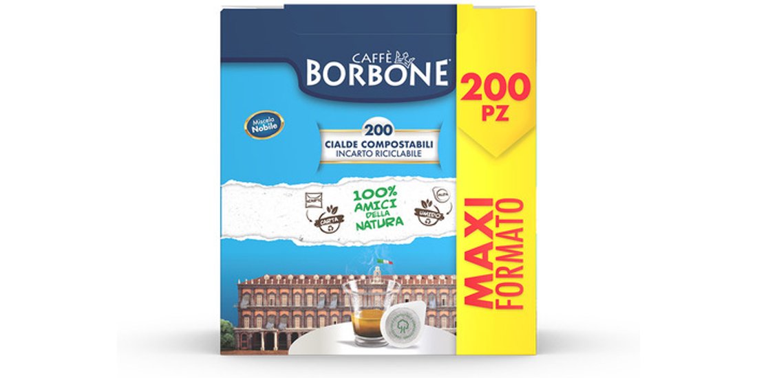Caffè Borbone 44BBLUNOBILE200PZ Cialde caff…