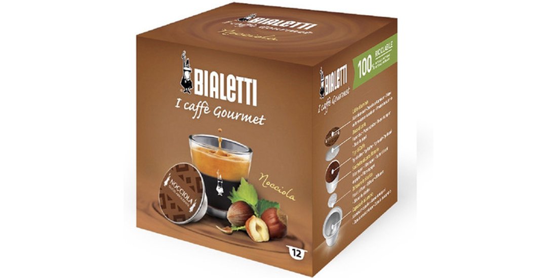 Bialetti Nocciola Capsule caffè 12 pz