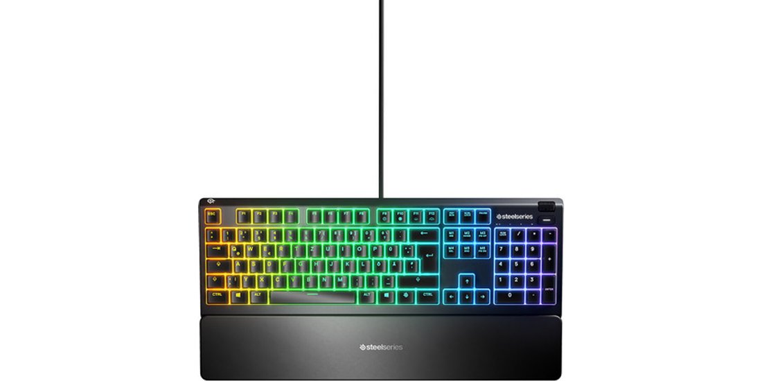 Steelseries APEX 3 tastiera Gaming USB QWERTY…