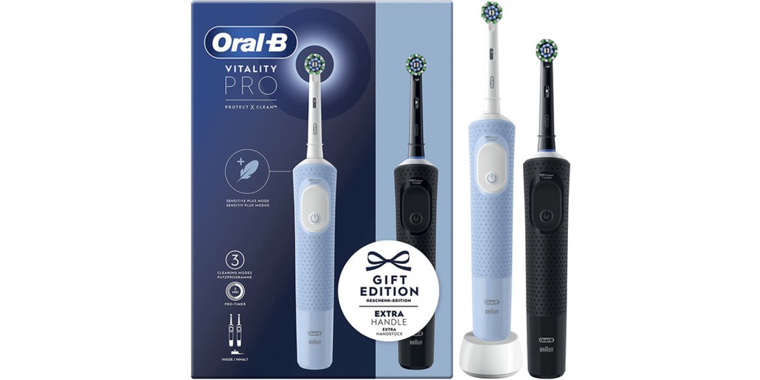 Oral-B Vitality Pro Duo Adulto Spazzolino rotante…