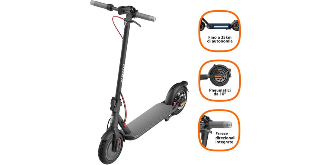 Xiaomi Electric Scooter 4 Nero 20 km/h 765 Ah