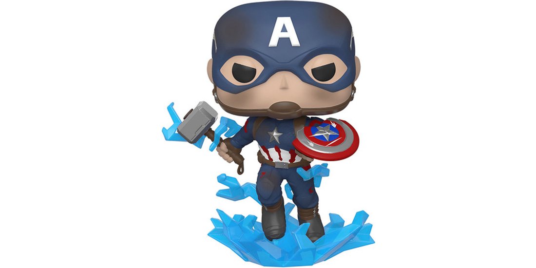 FUNKO POP Marvel: Endgame- Capt A w/Broken Shield…