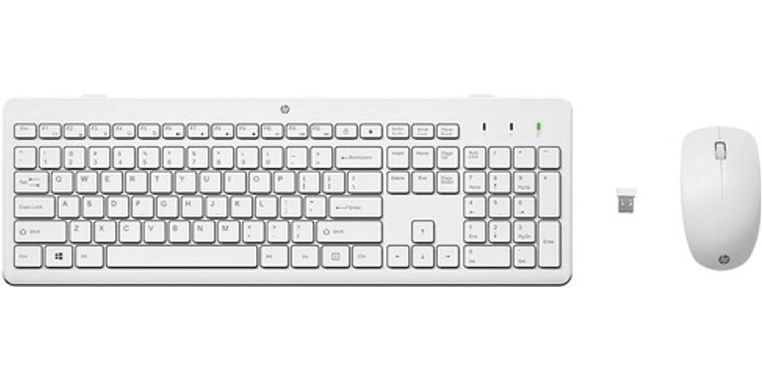 HP Combo tastiera e mouse wireless 230