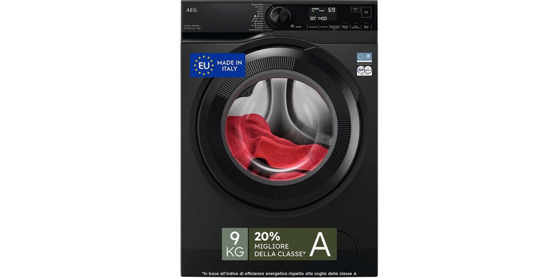 AEG Series 7000 LAVATRICE CARICA FRONTALE 9 KG…