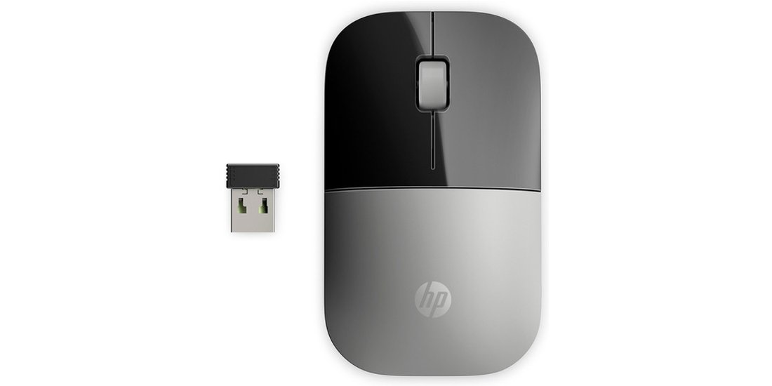 HP Z3700 Silver Wireless Mouse