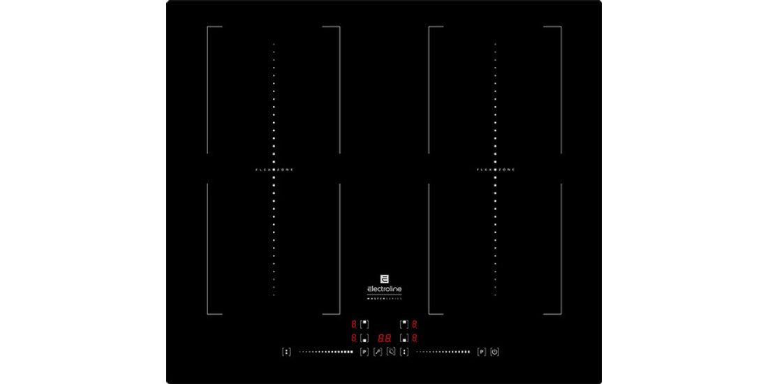 Electroline IHES4TS6F1 piano cottura a induzione…