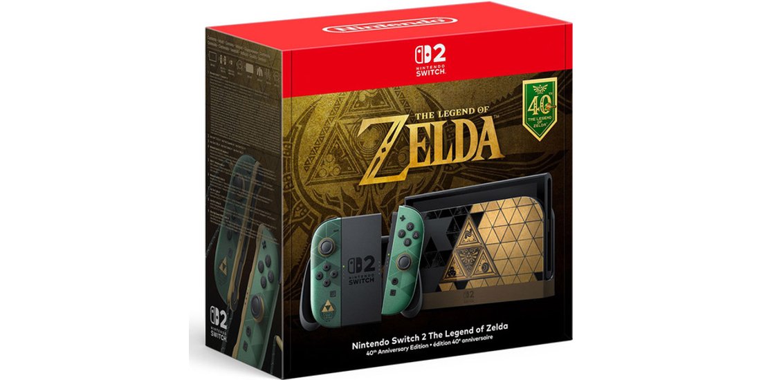Nintendo Switch 2 – The Legend of Zelda – 40th…