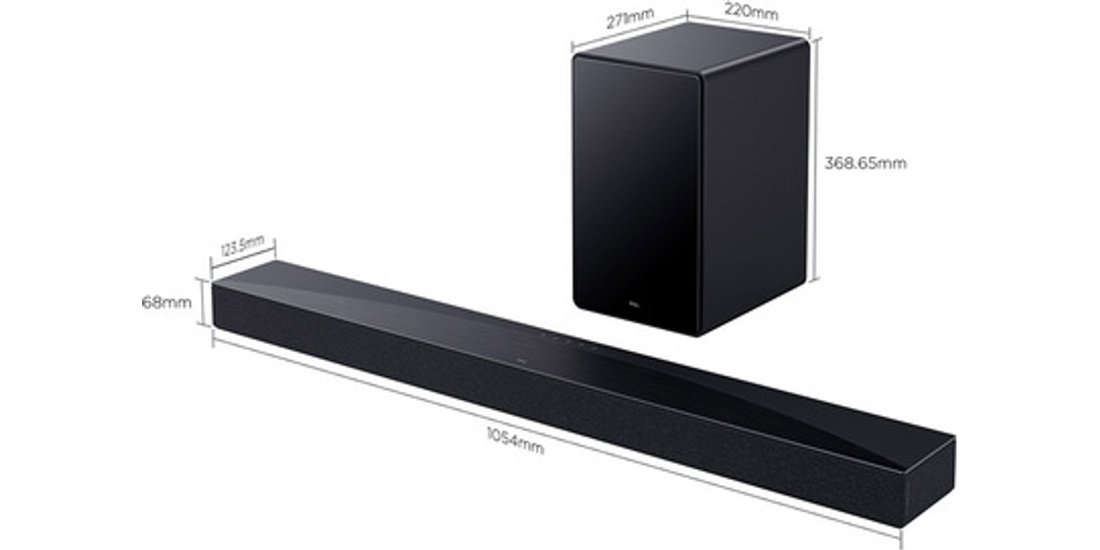 TCL Q Q65HK altoparlante soundbar Nero Titanio…