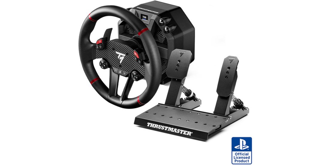 Thrustmaster T598-P Nero Rosso USB Sterzo + Pedali…