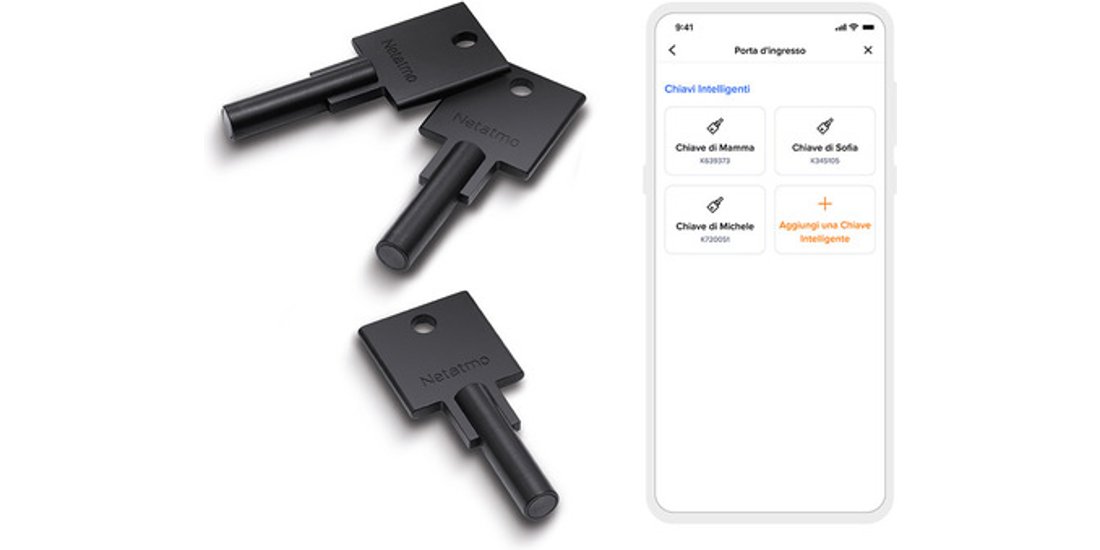 Netatmo 3 Chiavi Aggiuntive