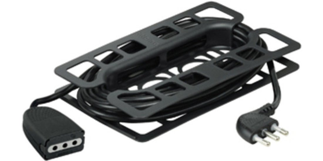 bticino 2537N 1AC outlet(s) 5m Nero prolunghe…