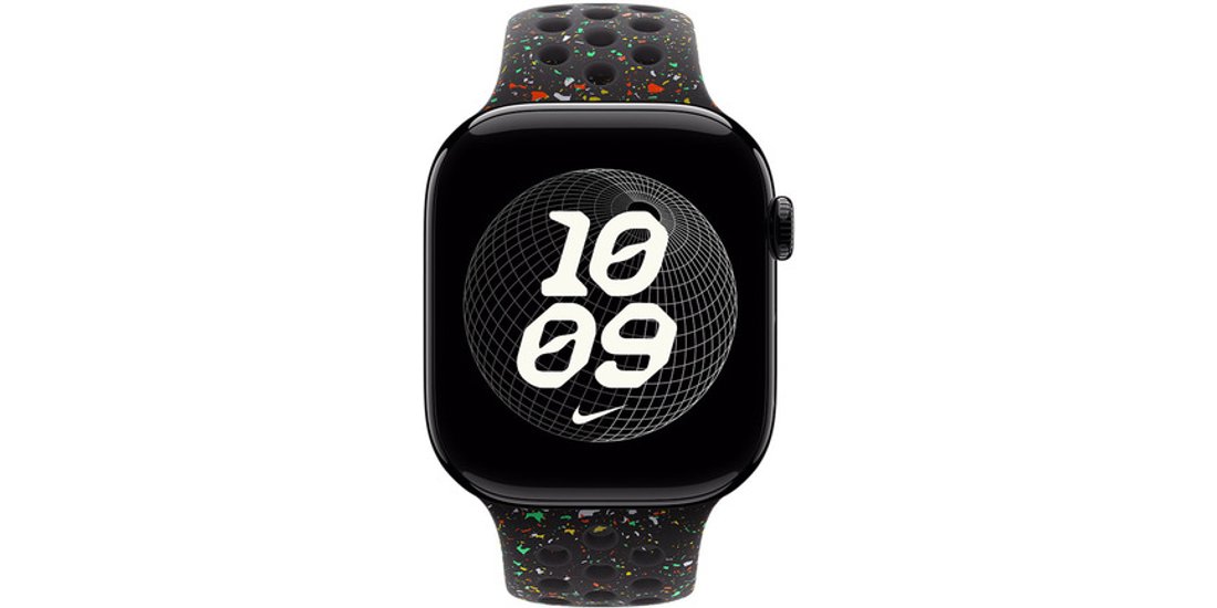 Apple Cinturino Nike Sport Midnight Black (46…