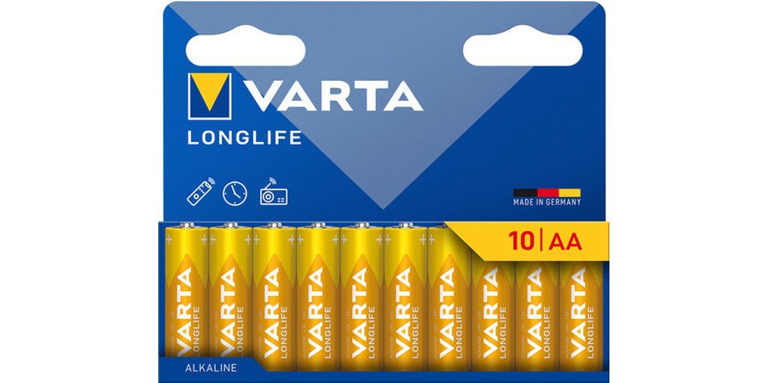 Varta 4106101761 Batteria monouso Stilo AA Alcalino…