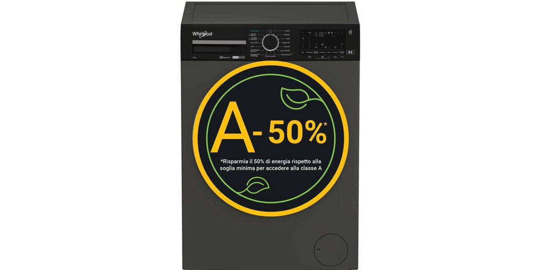 Whirlpool Lavatrice smart connessa con WiFi 10…
