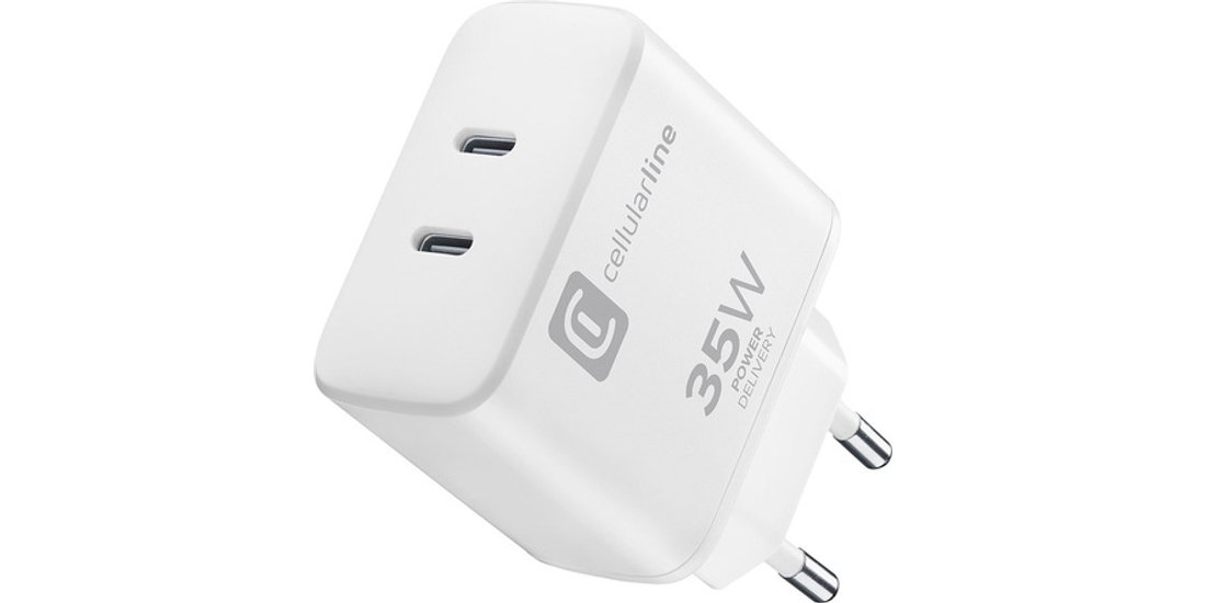 Cellularline Dual Charger 35W Caricabatterie …