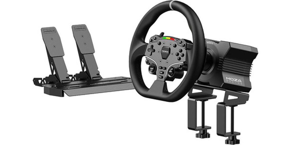 Moza Racing R5 Racing Simulator Volante + Pedaliera…
