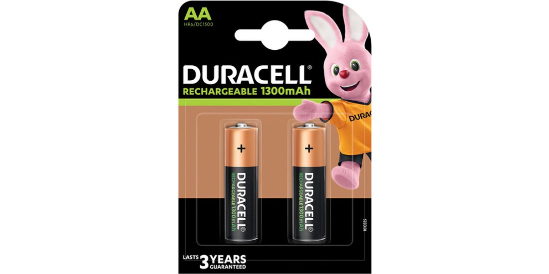 Duracell Ricaricabili Plus Stilo AA B2 2pz