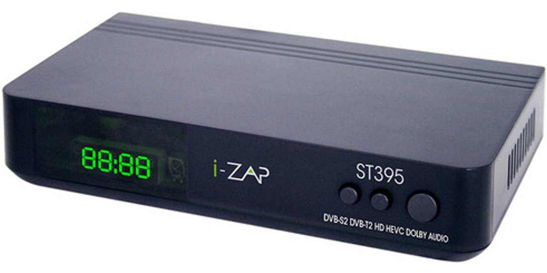 i-ZAP T395 set-top box TV Terrestre HD Nero