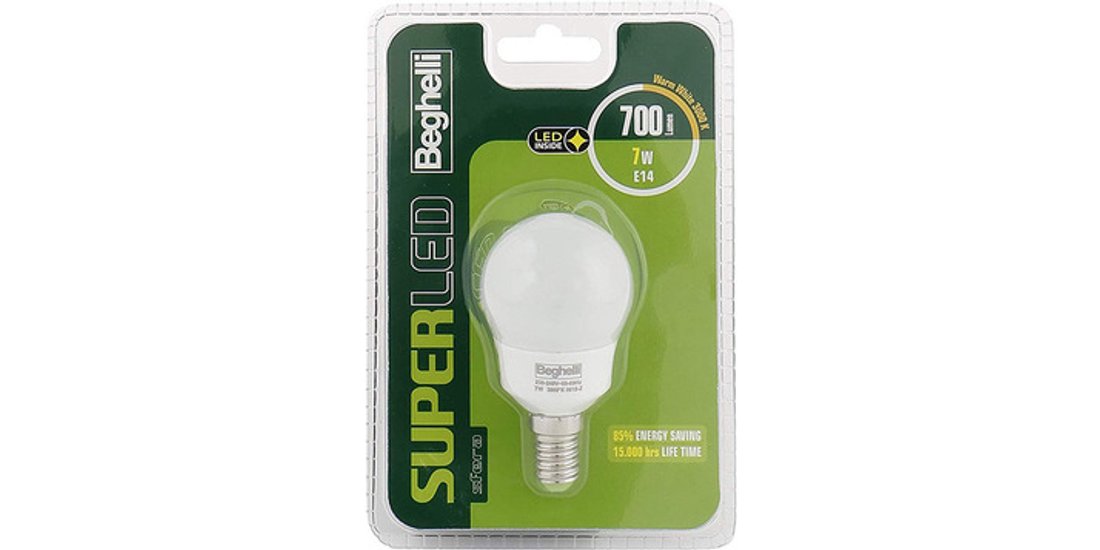 Beghelli 56892BL Lampadina a risparmio energetico…