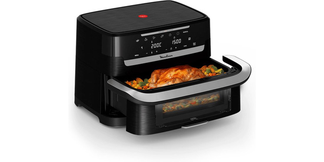 Moulinex Ever Fry Dual Flex friggitrice ad aria…