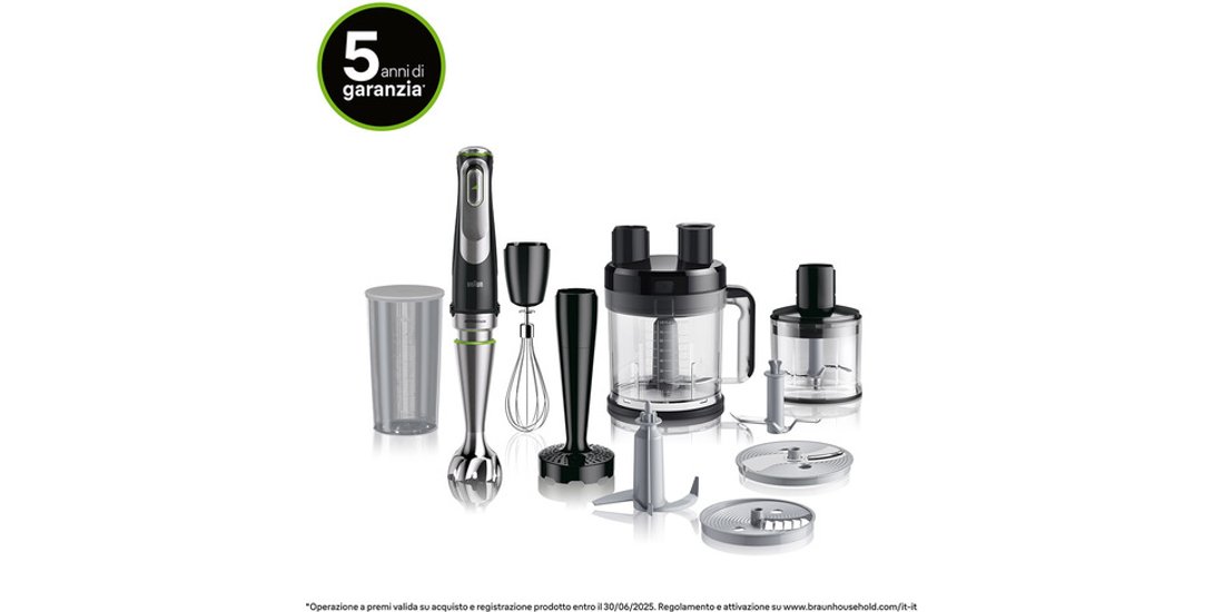 Braun MultiQuick 9 MQ 9187XLI 06 L Frullatore…