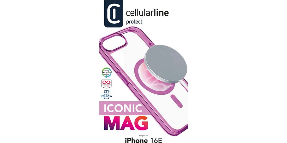 Cellularline Iconic Mag – iPhone 16e Custodia…
