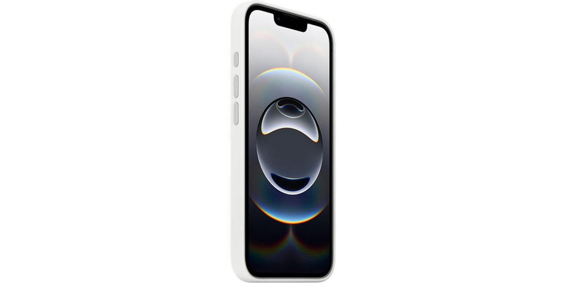 Apple Custodia in silicone per iPhone 16e – Bianco…
