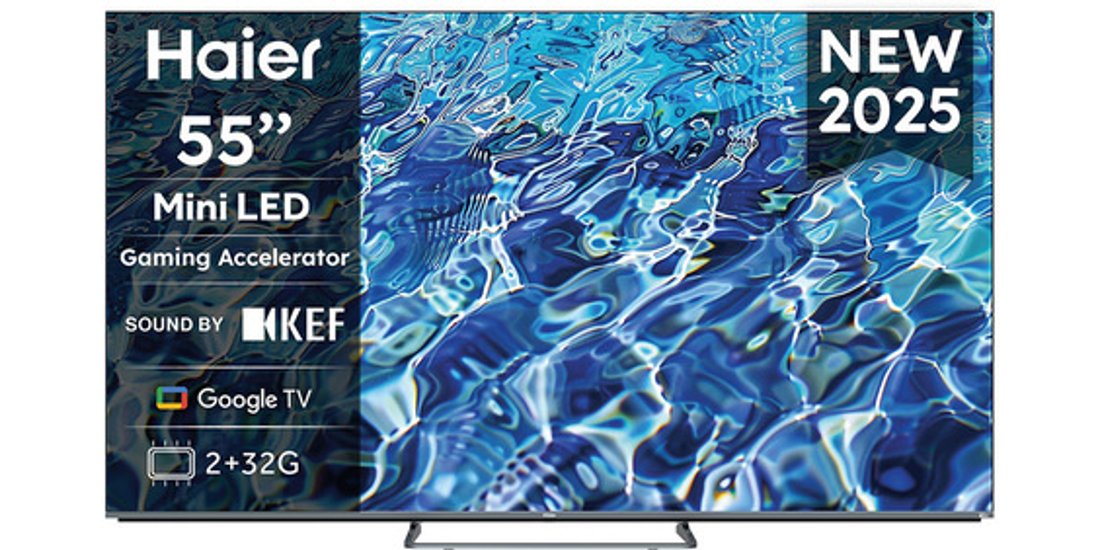 Haier Smart TV 55” H55M80FUX MiniLED con QLED…