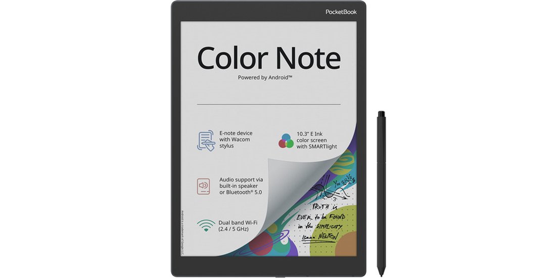 PocketBook Color Note lettore e-book Touch screen…