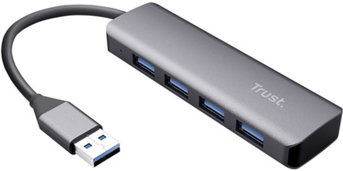Trust Halyx Aluminium 4-Port USB 3.2 Hub USB …