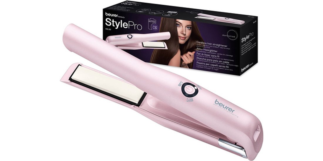 Beurer Piastra per capelli a batteria HS 20 con…