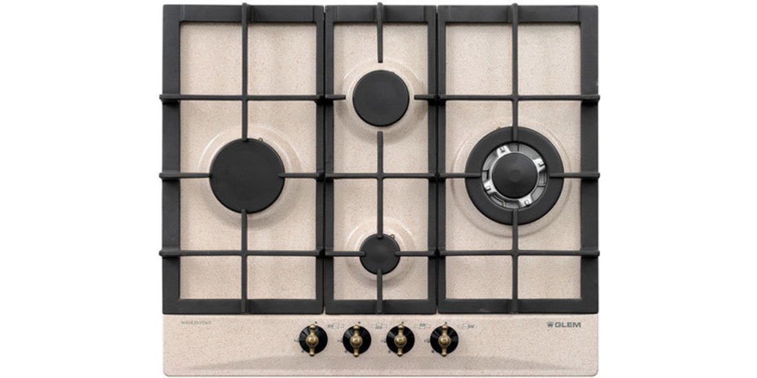 Glem Gas GT645HSA piano cottura Sabbia Da incasso…