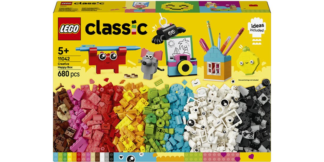 LEGO Classic 11042 Scatola della Felicità Creativa…