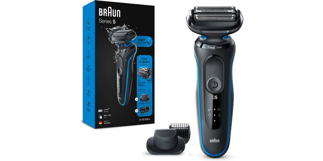 Braun Series 5 51-B1500s Rasoio Elettrico Con…