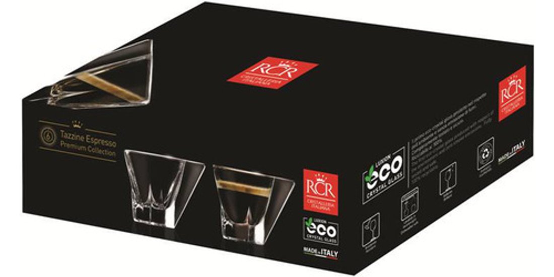 RCR Crystal Set 6 Tazzine Premium Collection