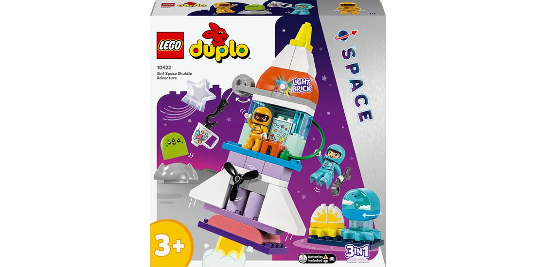 LEGO DUPLO Avventura dello Space Shuttle 3 in…