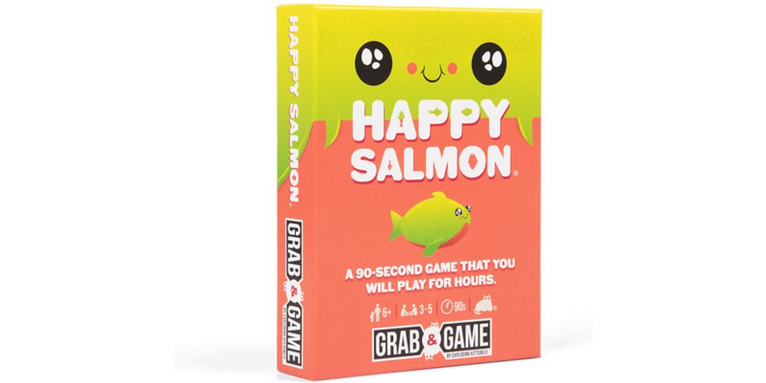 Exploding Kittens Happy Salmon Grab 15 min Gioco…