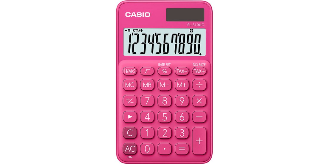 Casio SL-310UC-RD calcolatrice Tasca Calcolatrice…