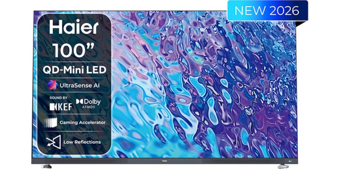 Haier H100M96FUX 254 m (100”) 4K Ultra HD Smart…