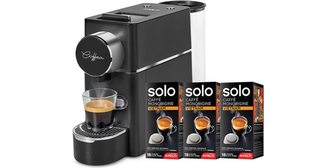 Polti Coffea S18B Macchina da caffè a cialde…
