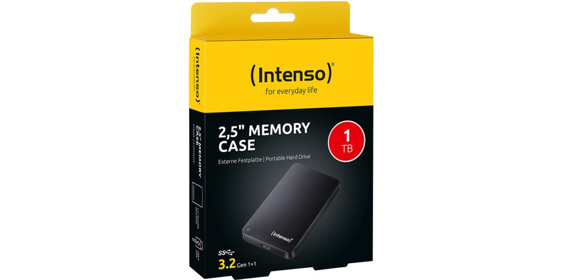 Intenso 1TB 2.5” Memory Case USB 3.0 esterno…