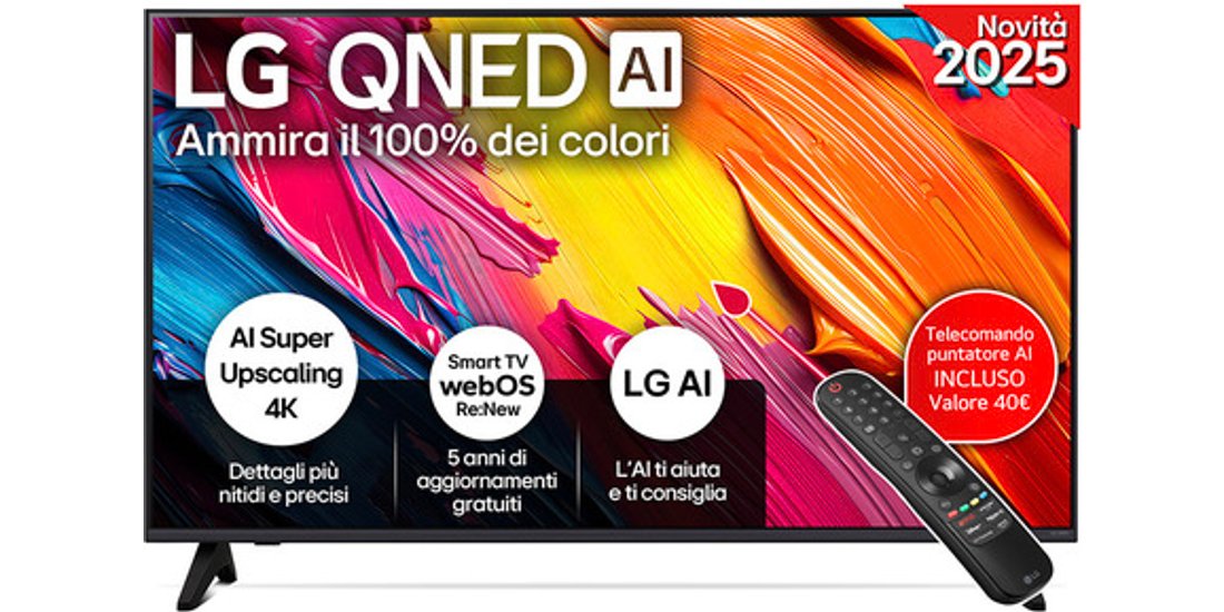 LG QNED AI 43QNED70A6A TV Serie QNED70 43” 4K…