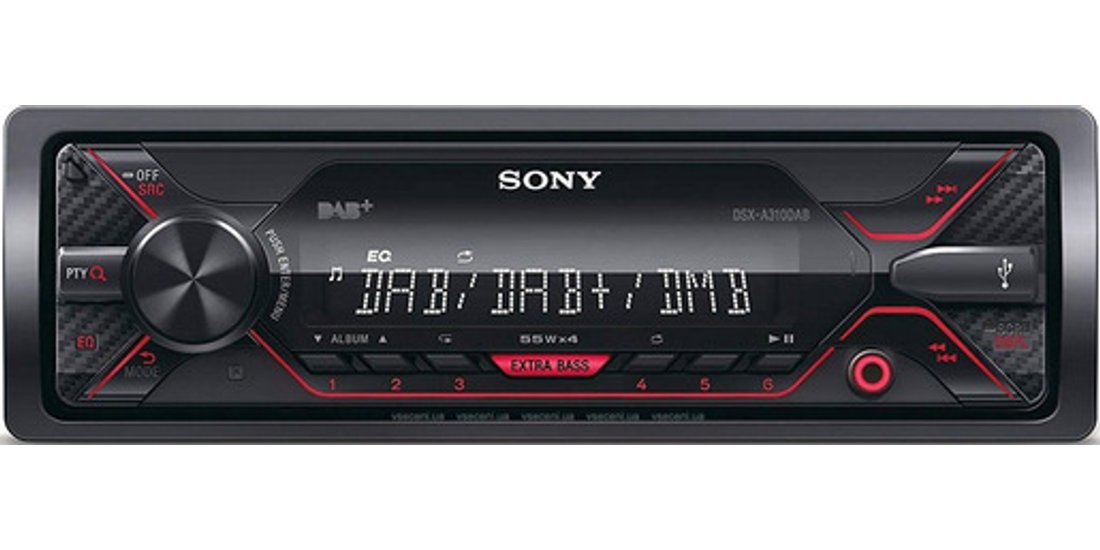 Sony DSX-A310KIT Nero Rosso 220 W