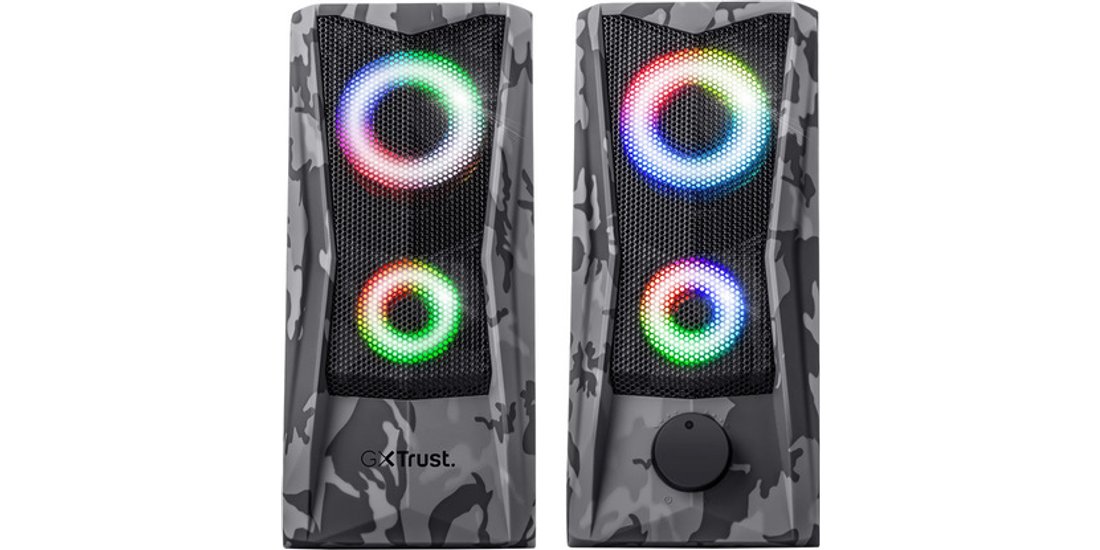 Trust GXT 606 Javv Nero Grigio Cablato 12 W