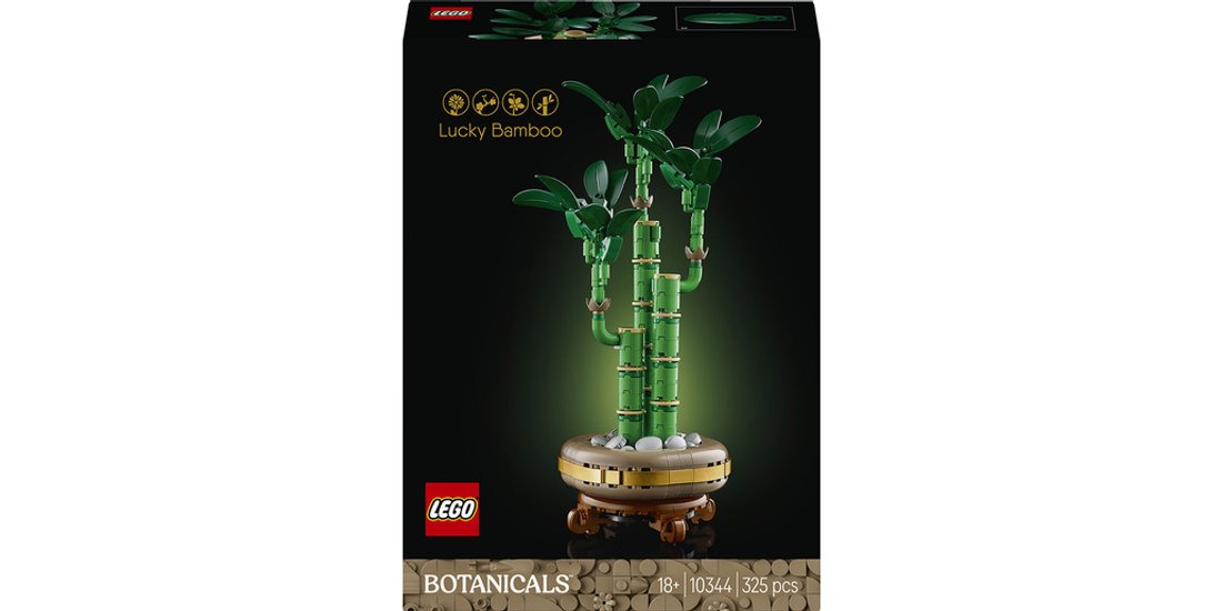 LEGO Botanicals 10344 Bambù del Buon Auspicio…