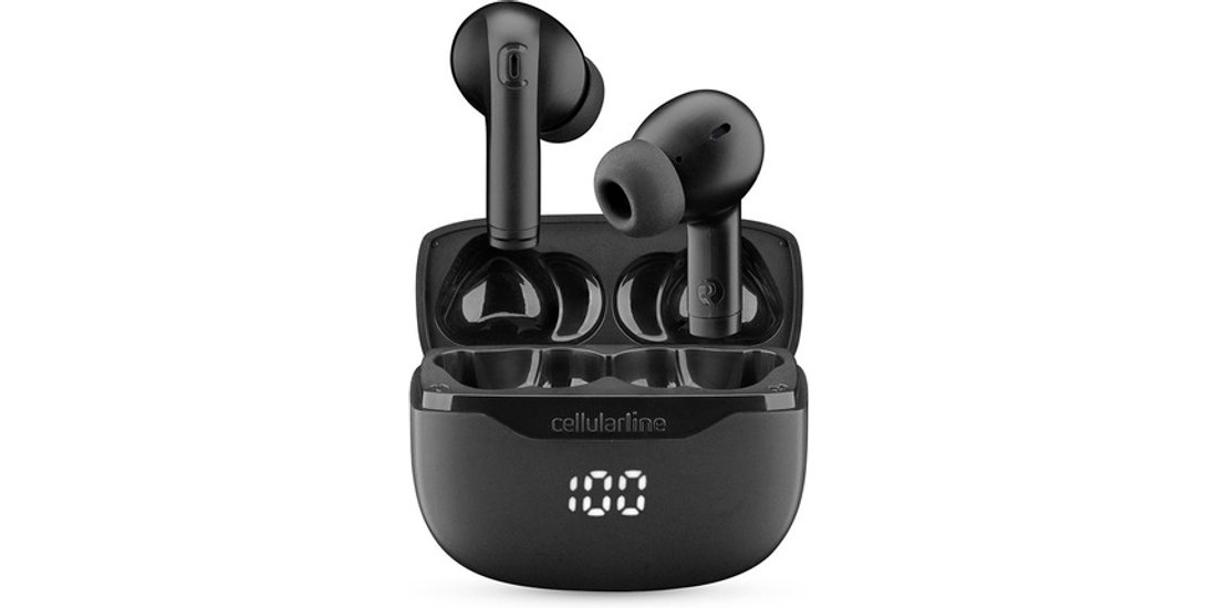 Cellularline Key Auricolari TWS Bluetooth custodia…