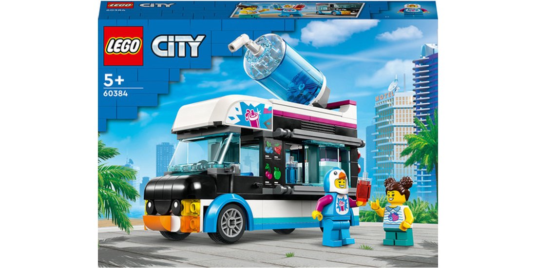 LEGO City Il furgoncino delle granite del pinguino…