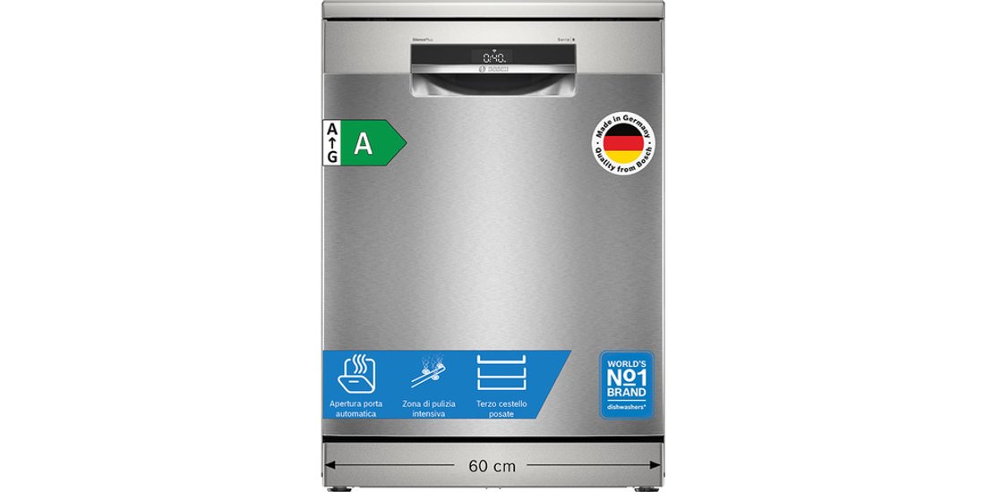 Bosch Serie 6 SMS6ECI15E Lavastoviglie da libera…